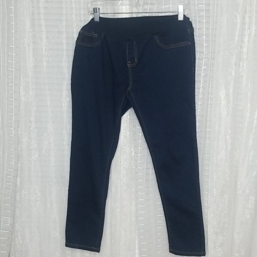 2/$25 or 3/$30 Dark Blue Maternity Skinny Jeans Sz16